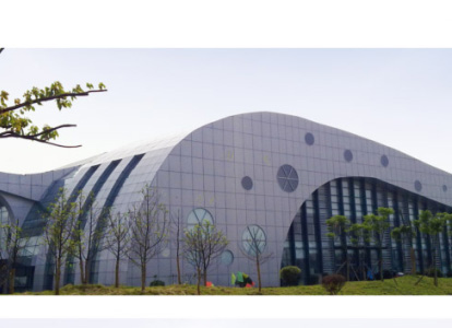 老河口会议中心外景网架工程